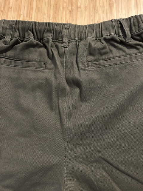 画像6: GYMMASTER/STRETCH TWILL TWO TUCK PANT  OLIVE