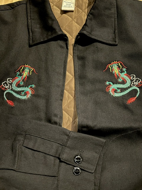 画像5: ALCARZA/DRIZZLER JKT WITH PADDING DRAGON  BLACK