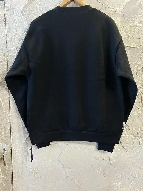 画像2: GYMMASTER/HAVY SWEAT CREW NECK  BLACK