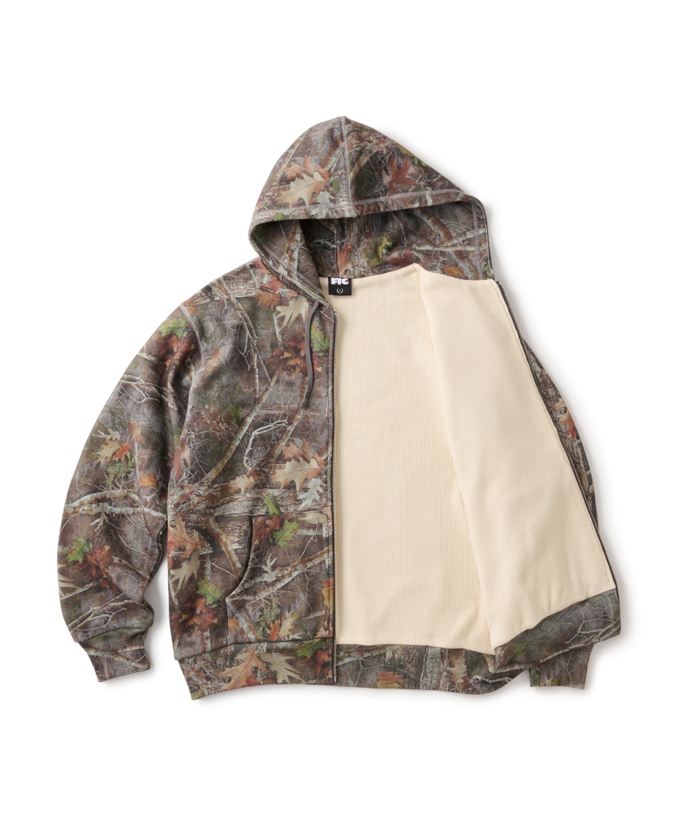 画像2: FTC/THERMAL LINED ZIP UP HOODY  CAMO