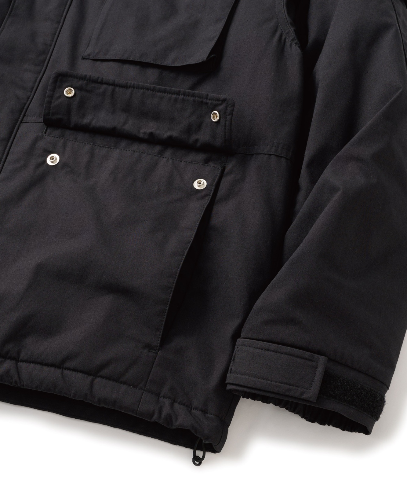 画像6: FTC/CORDURA HOODED JACKET  BLACK