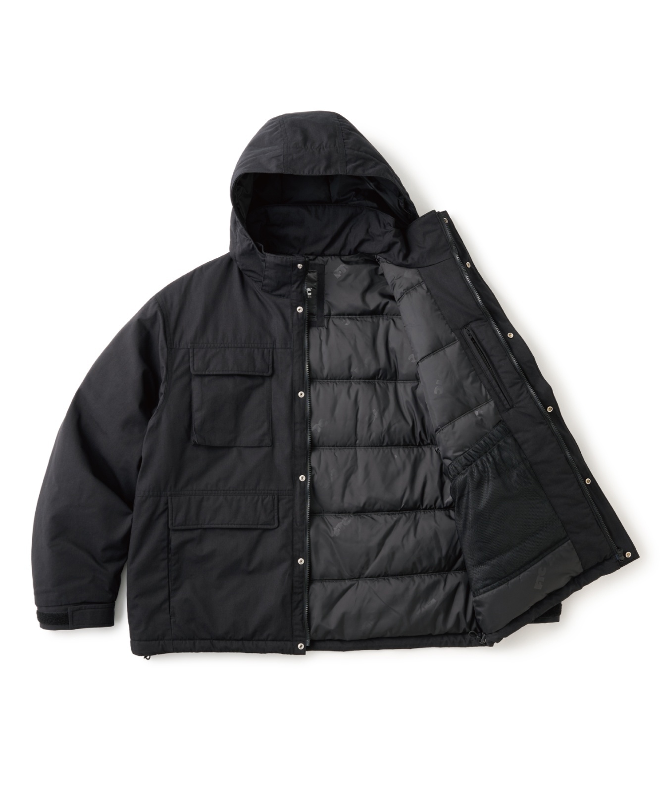 画像3: FTC/CORDURA HOODED JACKET  BLACK