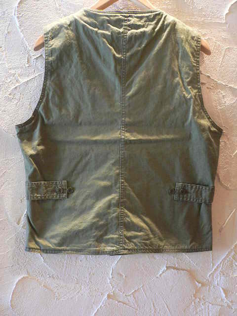 画像: RATS/COTTON WORK VEST  OLIVE