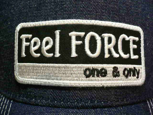 画像: Feel FORCE/ONE&ONLY MESH CAP  DENIME(WHT)xWHITE