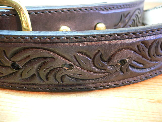 画像: GROK LEATHER/ARABESQUE BELT 30mm BLACK