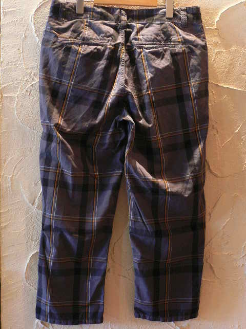 画像: CORISCO/CHECK CROPPED  PANTS  D.GREY