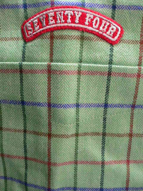 画像: (SALE40%OFF) SEVENTY FOUR/CHECKED HERRIN BORN SHIRTS GREEN