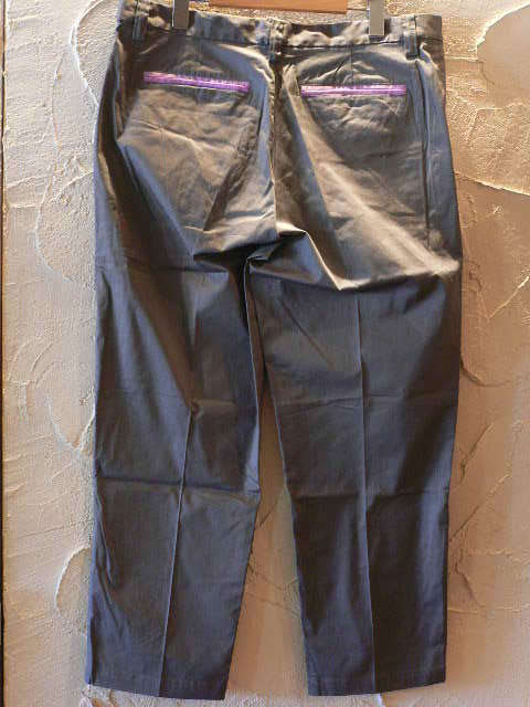 画像: VELVET GLOVE/PIPING CROPPED PANTS  GREY