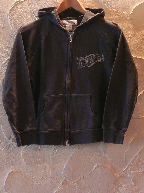 画像: ☆70%OFF☆UNFINISH/C.T.W.O.T ZIP HOODED BLACK Ladys