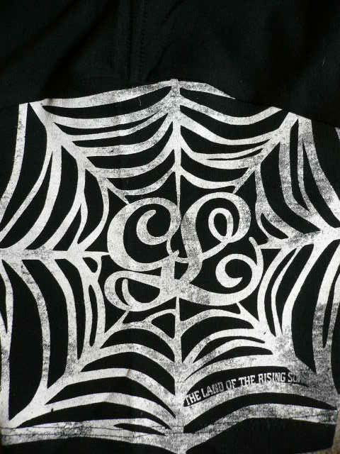 画像: GROK LEATHER/SPIDER WEB TEE  BLACK