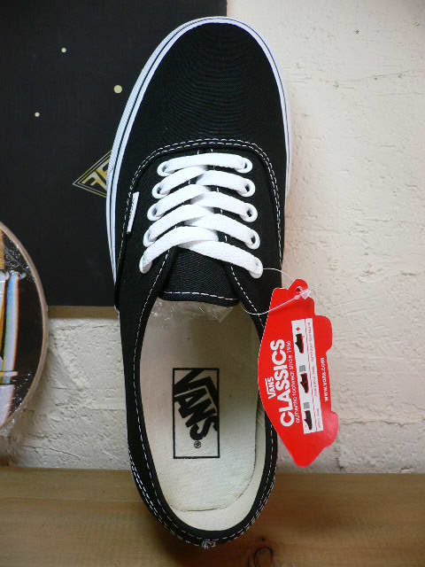 画像: VANS/AUTHENTIC  BLACKxWHITE