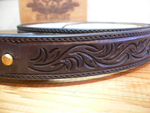 画像: GROK LEATHER/ARABESQUE BELT 30mm BLACK