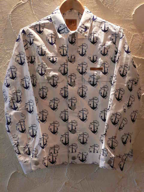 画像1: ☆SALE 40%OFF☆ COREFIGHTER/ANCHOR DONUTS JK  WHITExNAVY