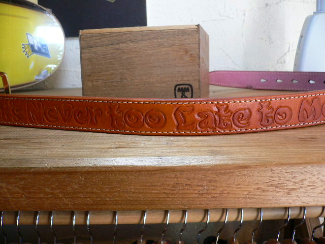 画像: GROK LEATHER/MEND BELT 30mm  SADDLE TAN