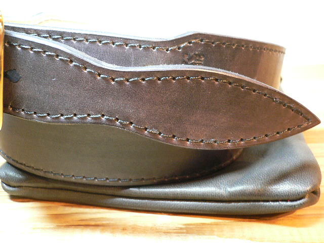 画像: GROK LEATHER/GL PLANE BELT 38mm  BLACK