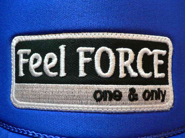 画像: Feel FORCE/ONE&ONLY MESH CAP  ROYALxWHITE