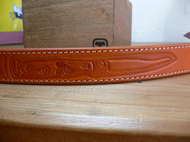 画像: GROK LEATHER/MEND BELT 30mm  SADDLE TAN