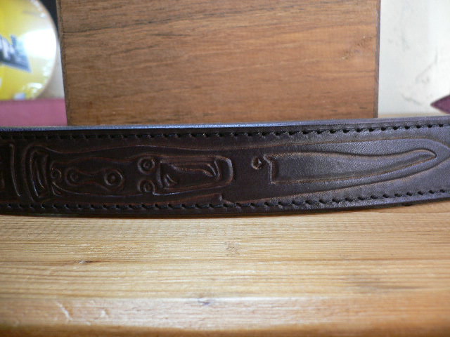 画像: GROK LEATHER/MEND BELT 30mm  BLACK