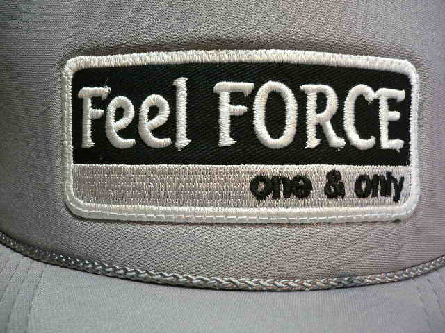 画像: Feel FORCE/ONE&ONLY MESH CAP  GRAYxWHITE