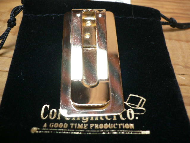 画像: COREFIGHTER/HAT LABEL MONEY CLIP  BLACKxGOLD