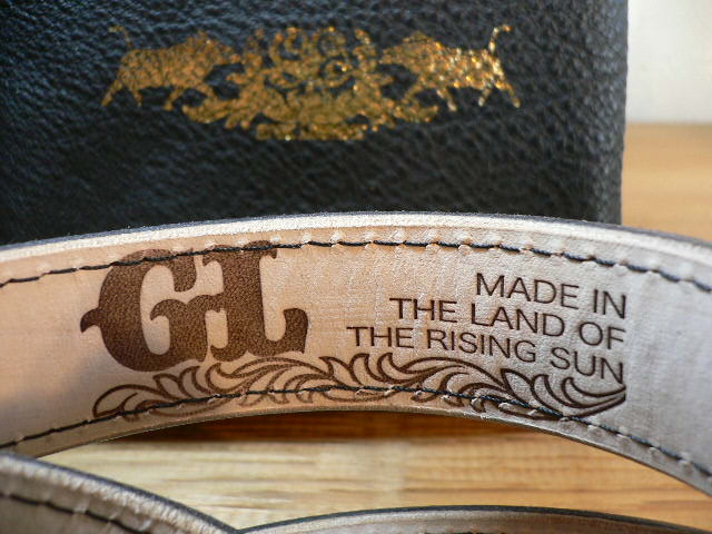 画像: GROK LEATHER/GL PLANE BELT 28mm  BLACK