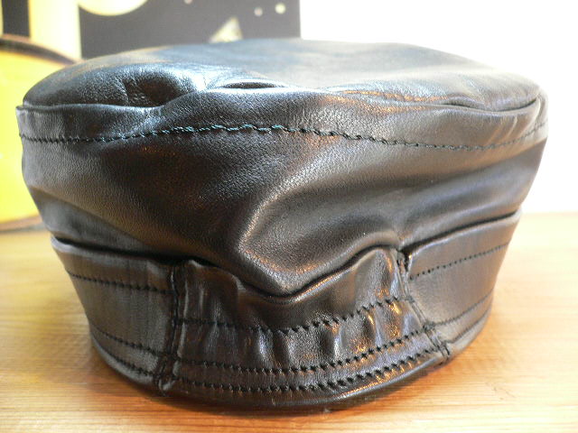 画像: GROK LEATHER/GL ARMY CAP  BLACK