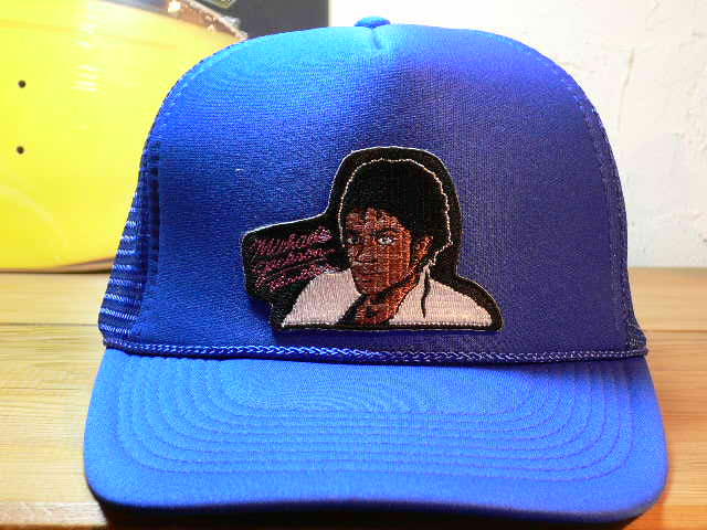 画像1: BELIVE/MICHAEL JACKSON MESH CAP THRILLER  ROYAL