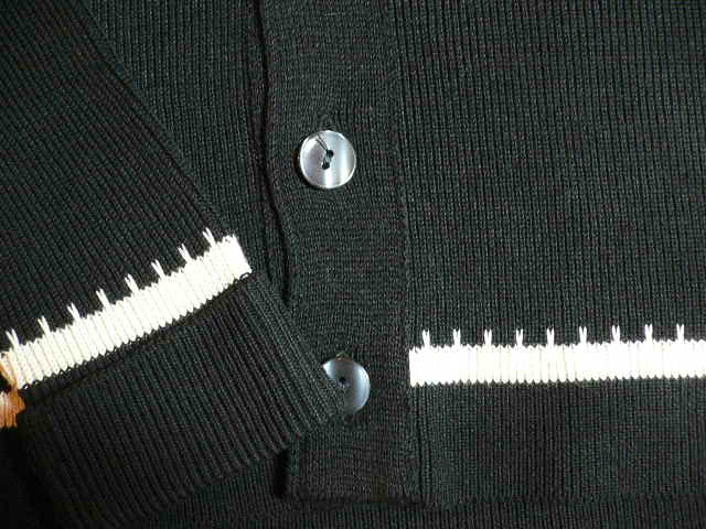 画像: RATS/KNIT CARDIGAN  BLACK