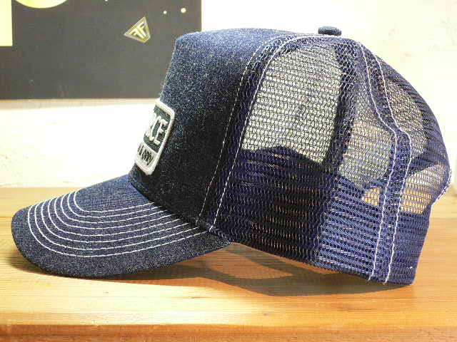 画像: Feel FORCE/ONE&ONLY MESH CAP  DENIME(WHT)xWHITE