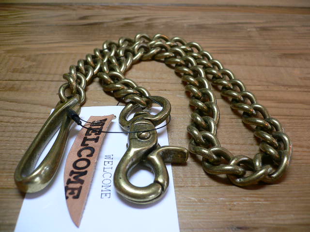 画像: WELCOME/WALLET CHAIN  BRASS