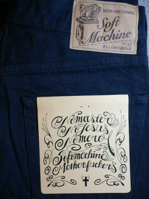 画像: (SALE 20%OFF)  SOFTMACHINE/LIFE STRAIGHT  BLACK DENIM