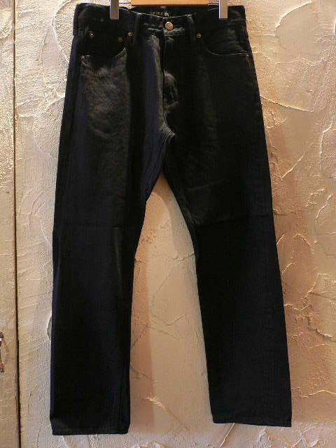 画像1: (SALE 20%OFF)  SOFTMACHINE/LIFE STRAIGHT  BLACK DENIM