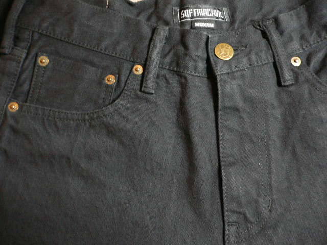 画像: (SALE 30%OFF)  SOFTMACHINE/LIFE STRAIGHT  BLACK DENIM