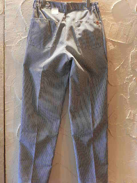 画像: RED KAP/COOK PANTS  BLACKｘWHITE CHECK