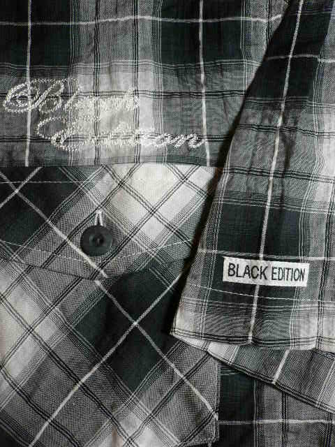 画像: ☆SALE 50%OFF☆ BLACK EDITION/CHECK SHIRTS  BLACKxGRAYxWHITE