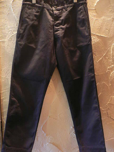 画像: RATS/TIGHT CHINO PANTS  BLACK