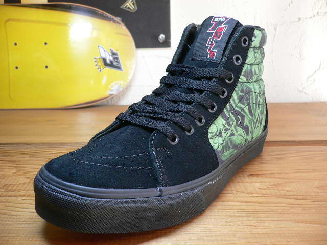 画像: VANS/SK 8HI  ROB ZOMBIE  BLACKxGREEN